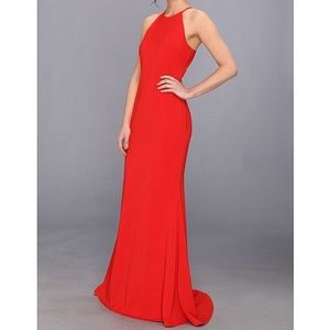 Badgley Mishcka red dress, Sz 12, NWT